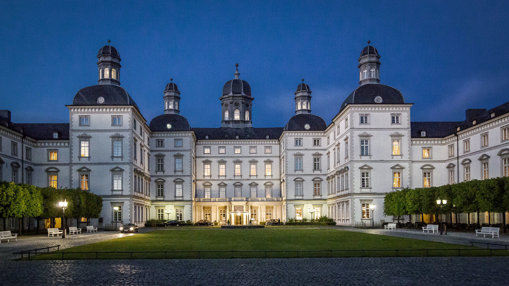 Althoff Grandhotel Schloss Bensberg Bergisch Gladbach Exteriér fotografie The former abbey of Marienberg